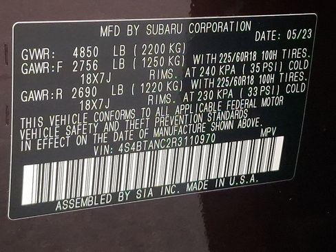 Used 2024 Subaru Outback Limited image 27