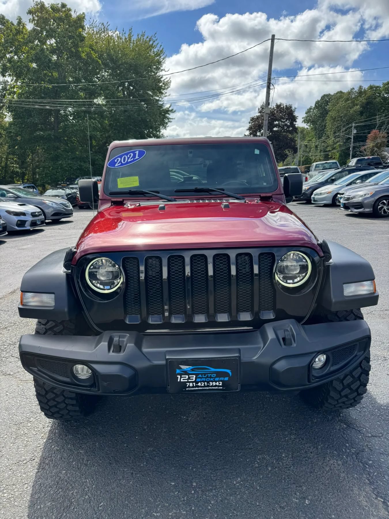 Used 2021 Jeep Wrangler Unlimited Sport AWD/4WD image 2