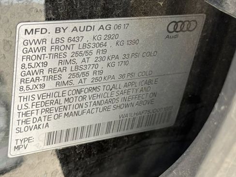 Used 2018 Audi Q7 2.0T Premium Plus w/ Premium Plus Package AWD/4WD image 32