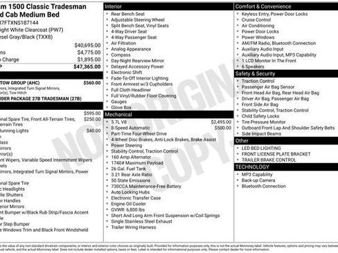 Used 2022 RAM 1500 Tradesman w/ Trailer Tow Group image 13
