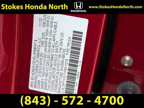 Certified 2023 Honda Ridgeline RTL-E image 7