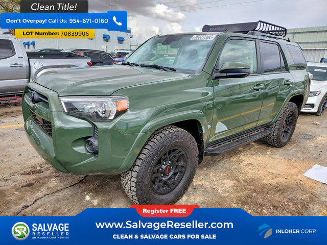 Used 2021 Toyota 4Runner Trail Special Edition AWD/4WD image 1