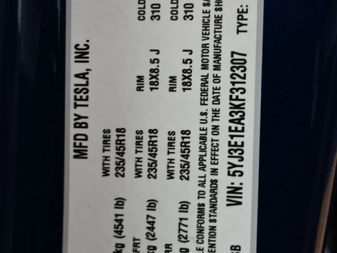 Used 2019 Tesla Model 3 Standard Range Plus image 45