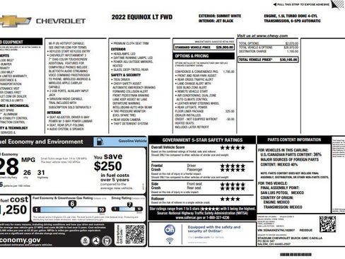 Used 2022 Chevrolet Equinox LT FWD image 12