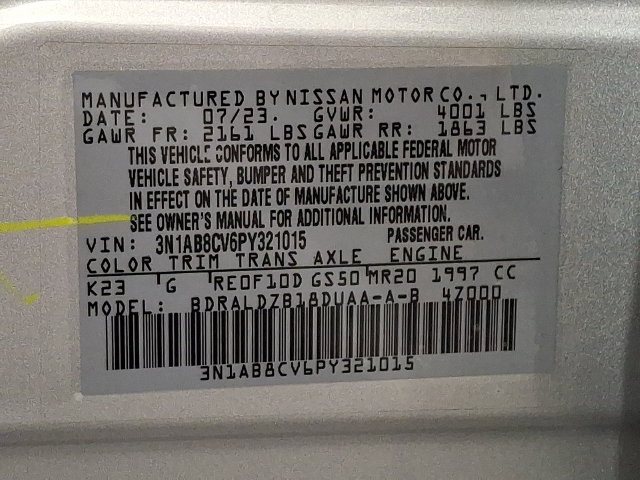 Used 2023 Nissan Sentra SV w/ All-Weather Package FWD image 26