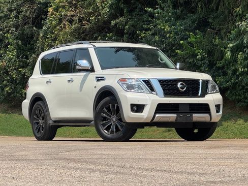 Used 2018 Nissan Armada Platinum w/ Captain Seat Package AWD/4WD image 2