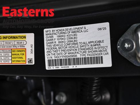 Used 2025 Honda Accord SE image 33