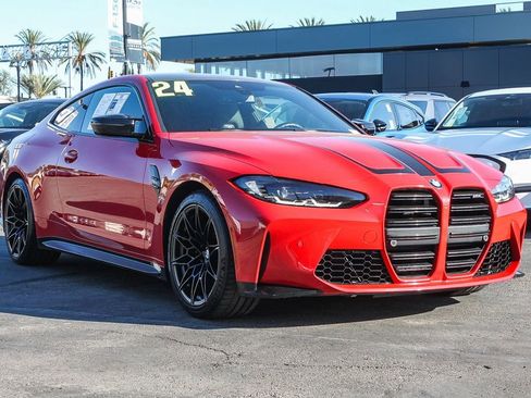 Used 2024 BMW M4 Coupe w/ Executive Package RWD image 3