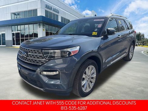 Used 2021 Ford Explorer Limited w/ Hybrid Equipment Group 310A image 3