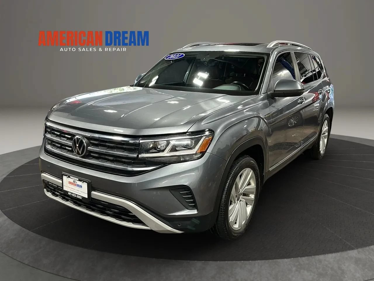 Used 2021 Volkswagen Atlas SEL AWD/4WD image 1