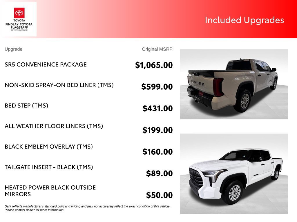 Certified 2026 Toyota Tundra SR5 w/ SR5 Convenience Package AWD/4WD image 6