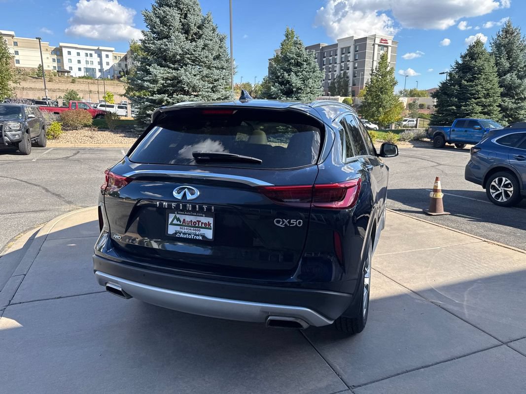 Used 2021 INFINITI QX50 Luxe AWD/4WD image 7