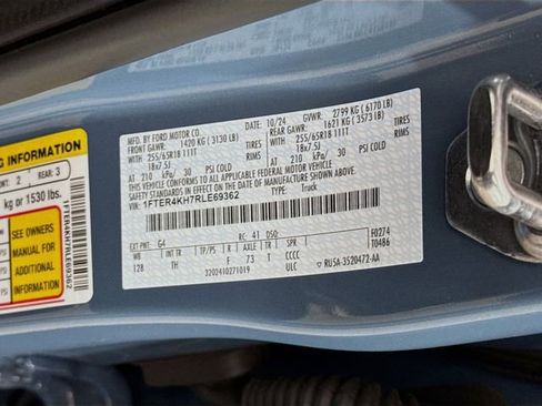 Used 2024 Ford Ranger Lariat w/ Trailer Tow Package image 32