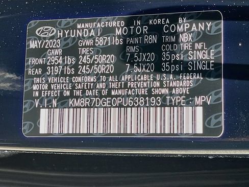 Used 2023 Hyundai Palisade Calligraphy AWD/4WD image 35