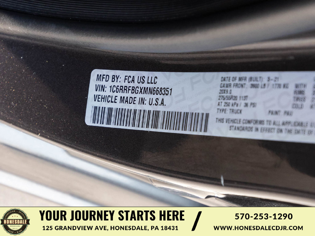 Used 2021 RAM 1500 4x4 Quad Cab image 16