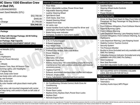 Used 2022 GMC Sierra 1500 Elevation image 2