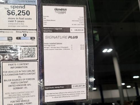 New 2026 Land Rover Range Rover Long Wheelbase SE image 22