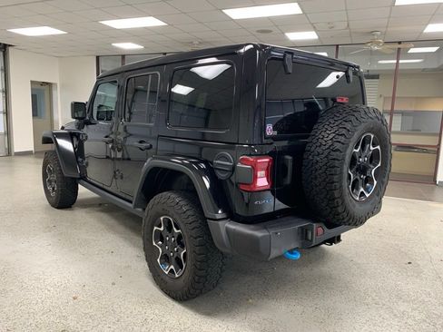 Used 2021 Jeep Wrangler Unlimited Rubicon 4xe w/ Steel Bumper Group AWD/4WD image 4