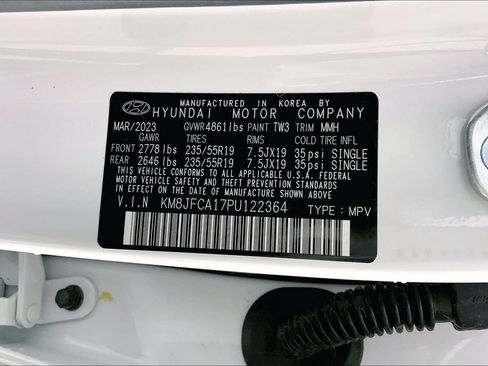 Used 2023 Hyundai Tucson SEL AWD/4WD image 32