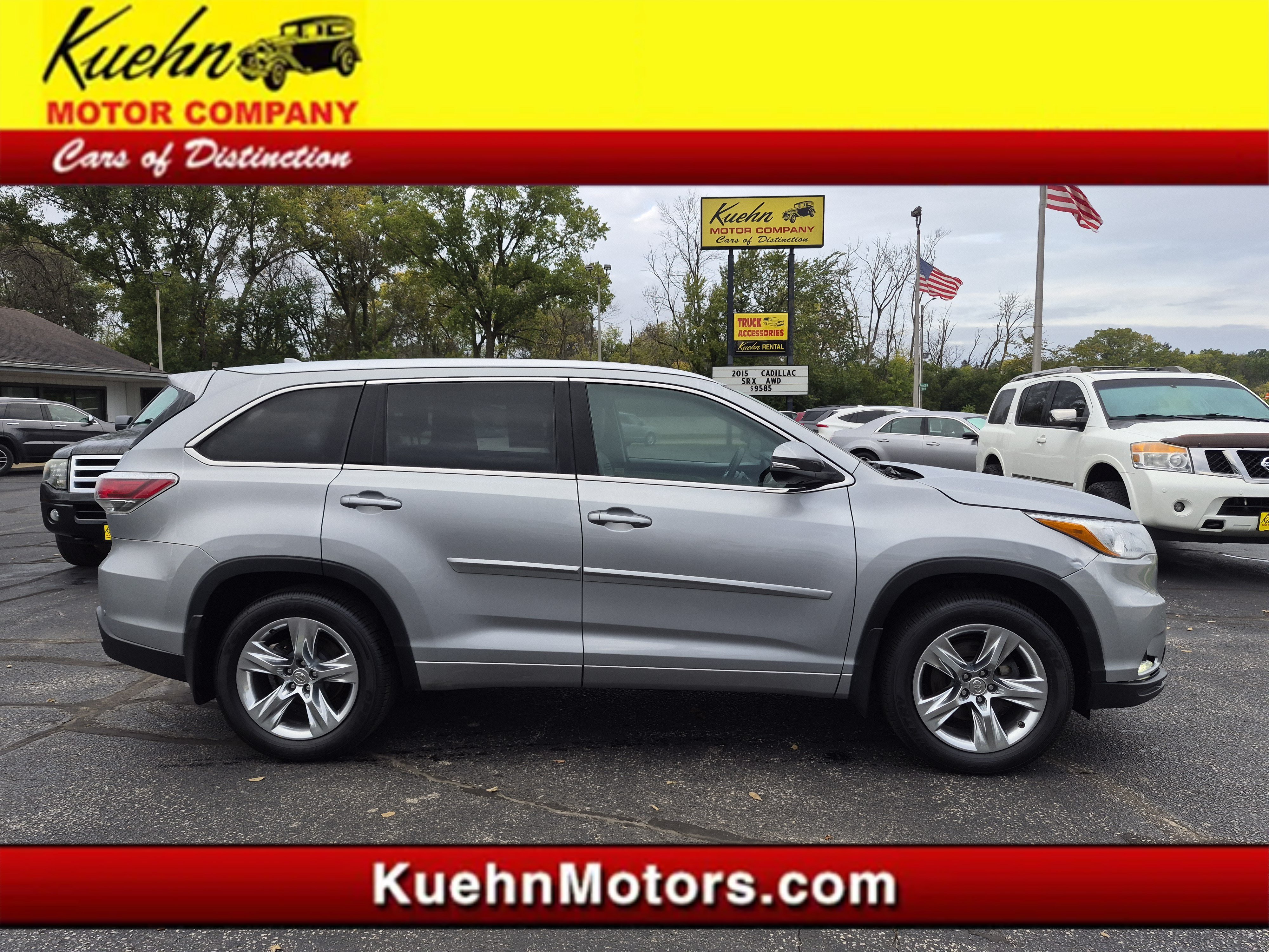 Used 2014 Toyota Highlander Limited w/ Preferred Accessory Package AWD/4WD image 1