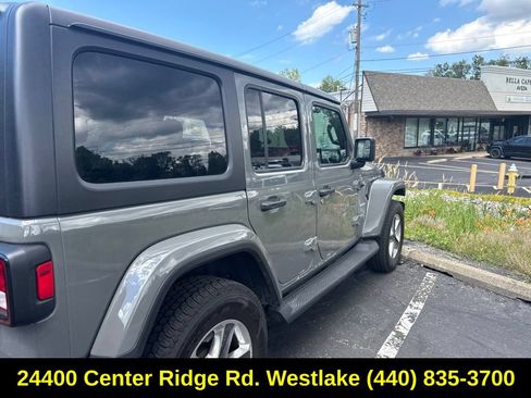Used 2021 Jeep Wrangler Unlimited Sahara AWD/4WD image 8