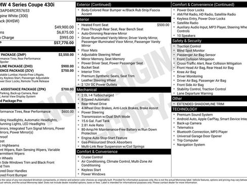 Used 2024 BMW 430i w/ M Sport Package image 6