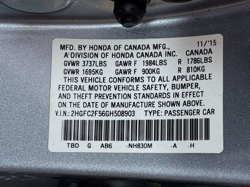 Used 2016 Honda Civic LX image 38