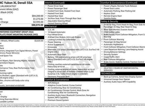 Used 2025 GMC Yukon XL Denali AWD/4WD image 3