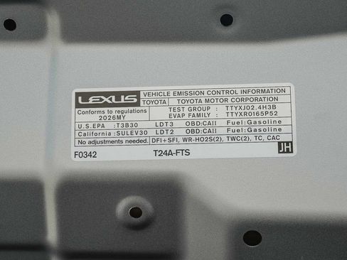 New 2026 Lexus TX 350 AWD image 32