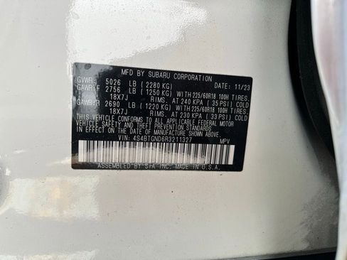 Used 2024 Subaru Outback Limited XT image 12