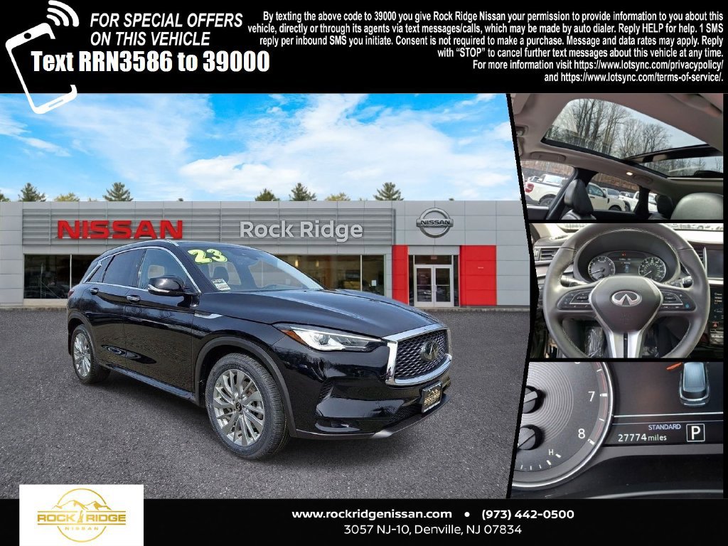 Used 2023 INFINITI QX50 Luxe AWD/4WD image 1