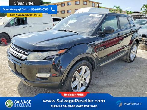 Used 2015 Land Rover Range Rover Evoque Pure Premium AWD/4WD image 1