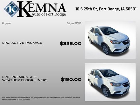 Used 2020 Buick Encore Preferred w/ LPO, Active Package image 2