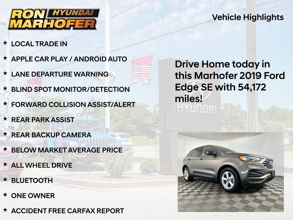 Used 2019 Ford Edge SE AWD/4WD image 14