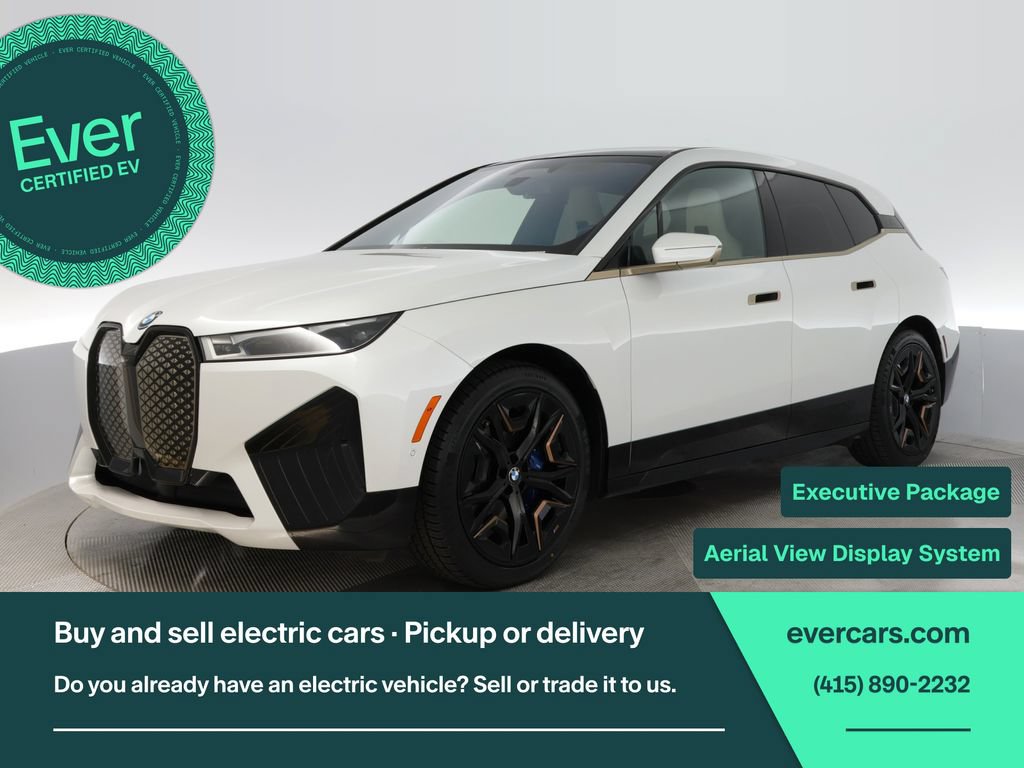 Used 2023 BMW iX M60 w/ Executive Package AWD/4WD image 1
