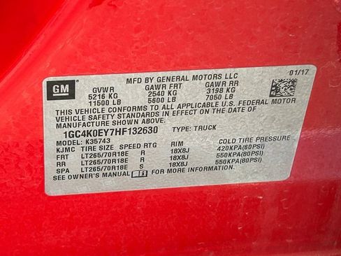 Used 2017 Chevrolet Silverado 3500 LTZ w/ Duramax Plus Package image 38