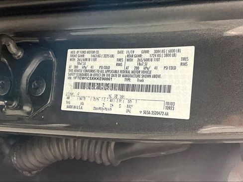 Used 2019 Ford F150 Lariat w/ Equipment Group 501A Mid RWD image 33