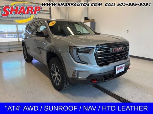 Used 2025 GMC Acadia AT4 w/ LPO, Floor Liner Package AWD/4WD image 1