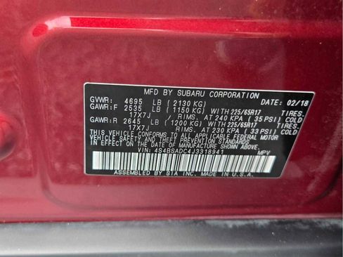 Used 2018 Subaru Outback 2.5i Premium AWD/4WD image 20