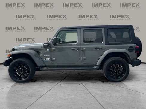 Used 2022 Jeep Wrangler Unlimited Sahara 4xe w/ Safety Group image 2