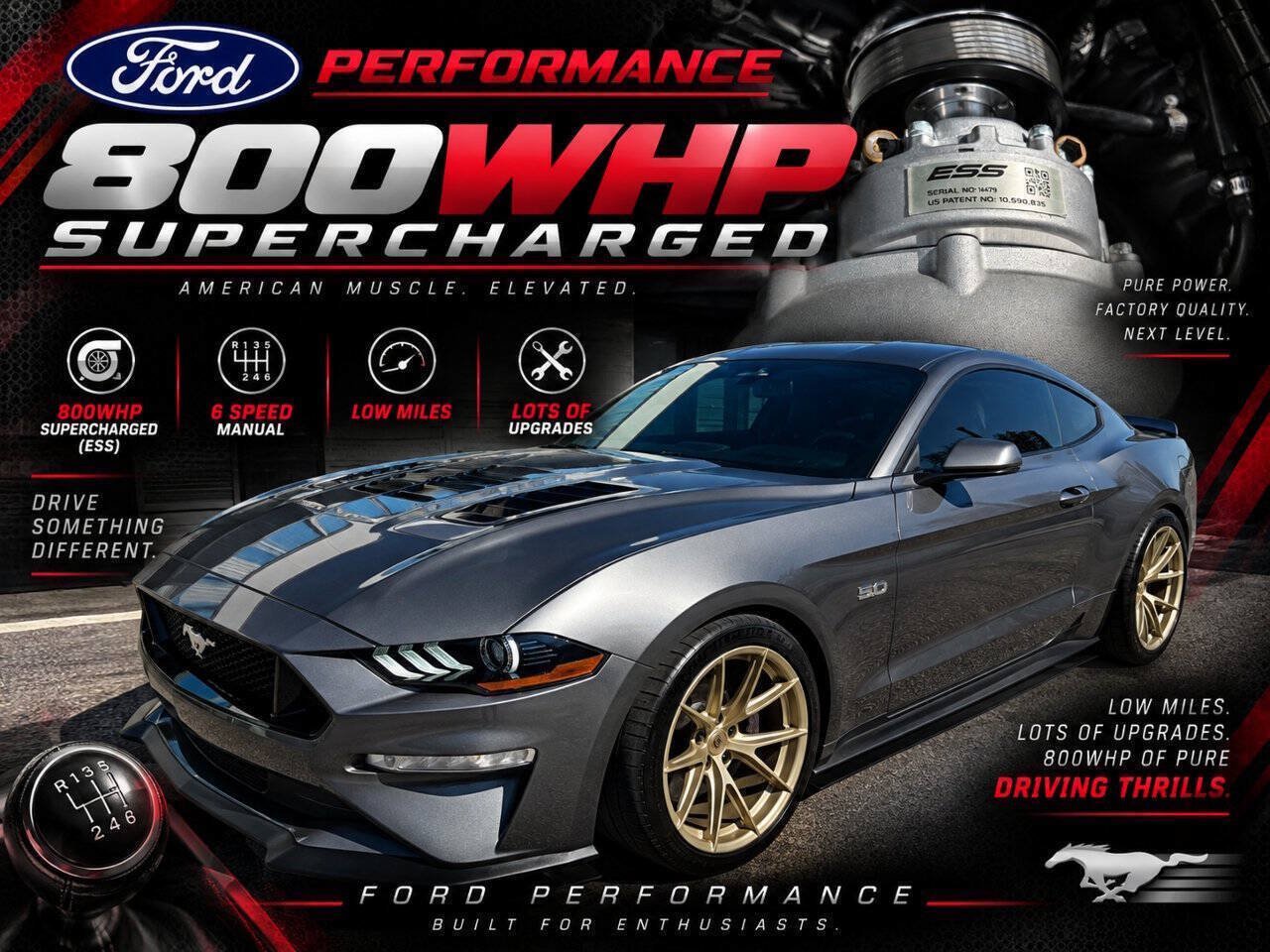Used 2022 Ford Mustang GT Premium w/ GT Performance Package RWD image 1