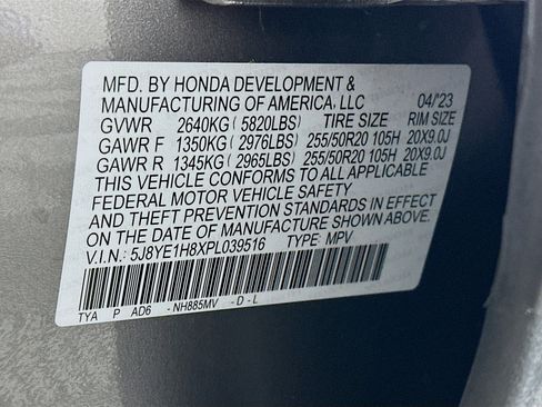 Used 2023 Acura MDX SH-AWD w/ Advance Package image 12