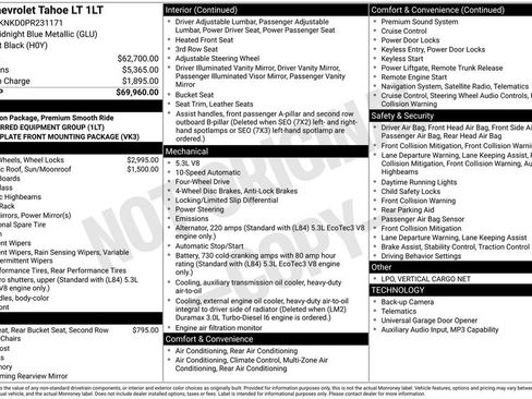 Used 2023 Chevrolet Tahoe LT AWD/4WD image 29