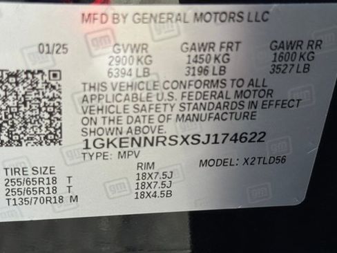 New 2025 GMC Acadia Elevation w/ LPO, All-Weather Package image 30