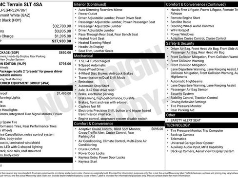 Used 2024 GMC Terrain SLT w/ Tech Package image 11