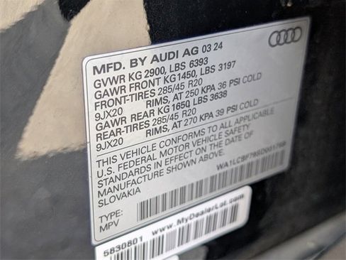 Used 2025 Audi Q7 2.0T Premium Plus w/ Premium Plus Package image 39