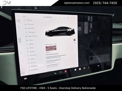 Used 2026 Tesla Model S Plaid AWD/4WD image 2