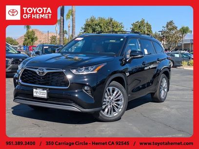 New 2025 Toyota Highlander Platinum