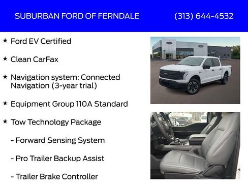 Used 2022 Ford F150 Lightning Pro w/ Tow Technology Package image 4