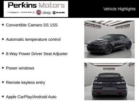 Used 2023 Chevrolet Camaro SS RWD image 16